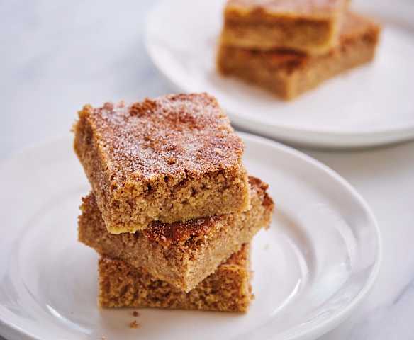 Quadradinhos de requeijão e canela