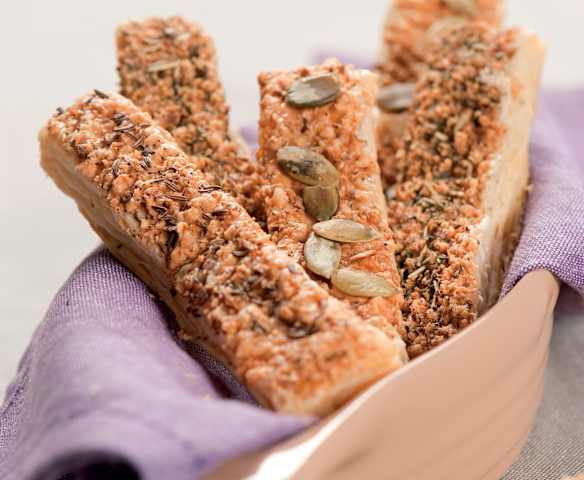 Przekąska z oscypkiem