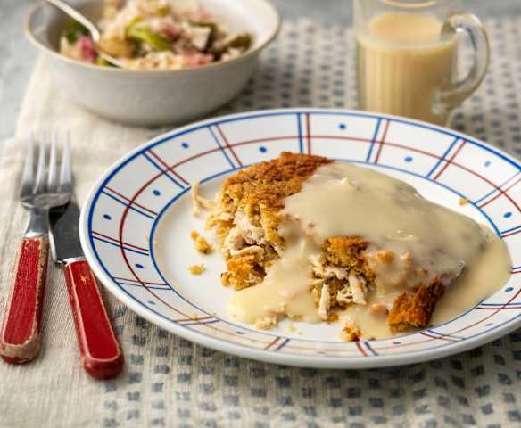 Southern Chicken and Cornbread Dressing