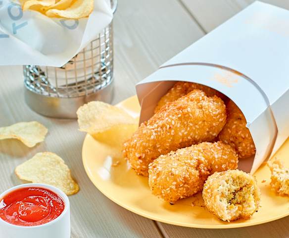 Nuggets de poulet aux légumes