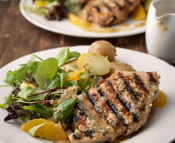 Pork Chops with Orange