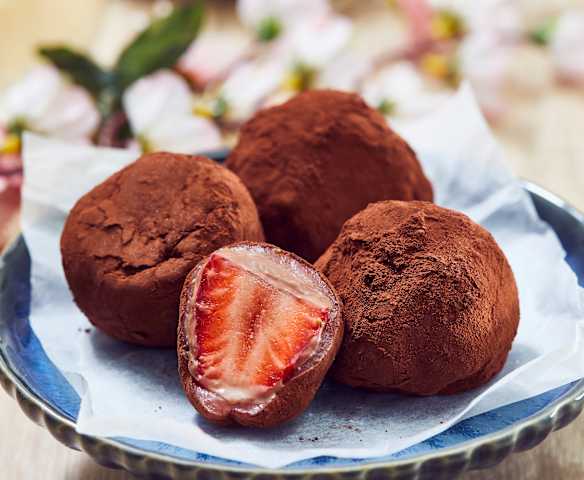 Erdbeer-Schoko-Mochis