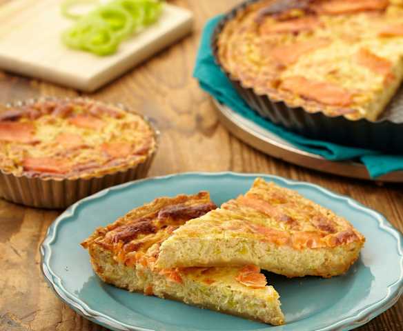 Quiche s lososem