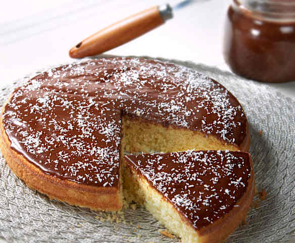 Torta cocco e gianduia (senza glutine)
