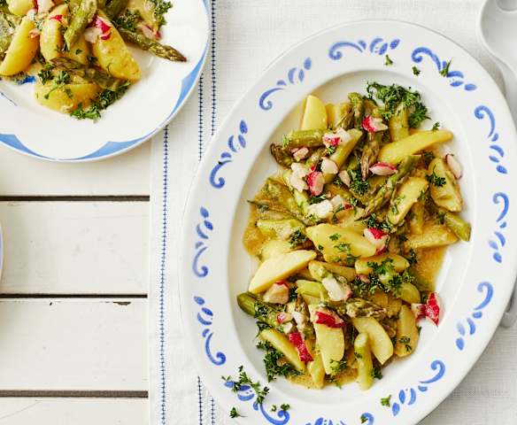 Kartoffelsalat mit Radieschen