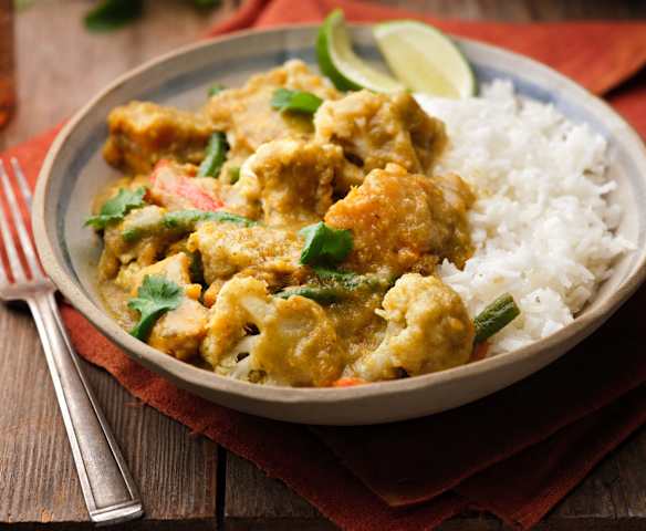Massaman Curry with Jasmine Rice