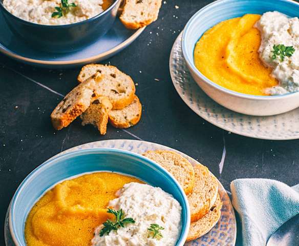 Baccalà mantecato con polenta (Bimby Friend)