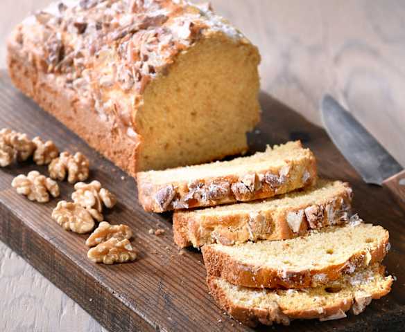 Plumcake integrale noci e cocco