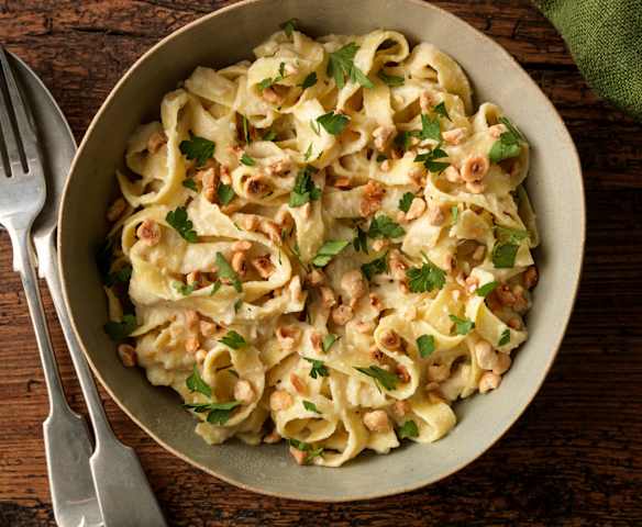 Fettucine vegan au chou-fleur