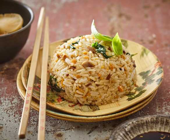 Riz au basilic thaï Riz au basilic thaï