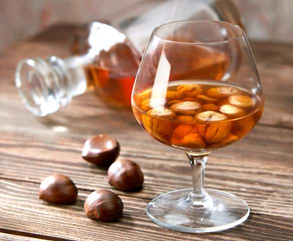 Castagne al Rum