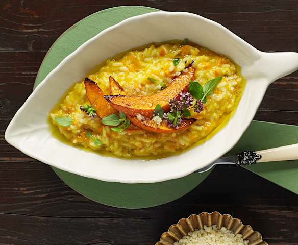 Kürbisrisotto