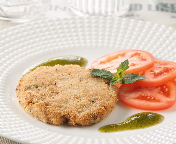 Hamburguesas vegetales de soja