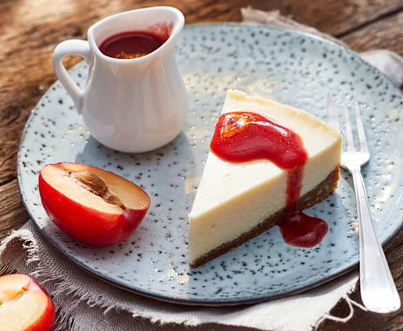 Pflaumen-Cheesecake aus dem Varoma