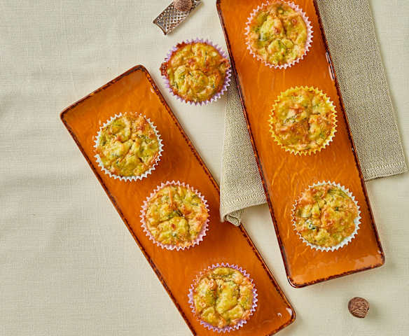 Muffin salati Sbrinz e verdure