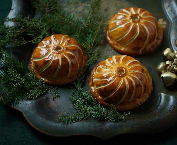 Folhados de Natal: De pato e de lentilhas