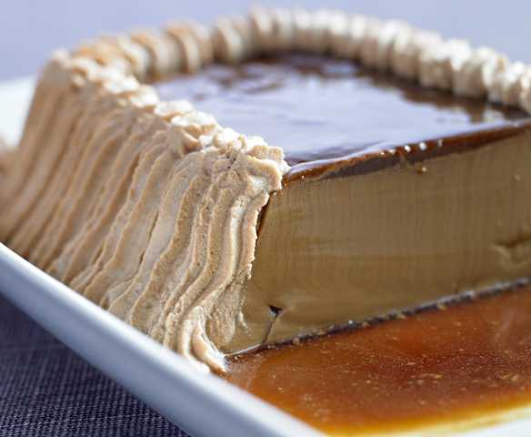 Flan de café