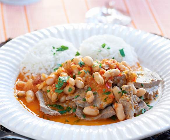 Feijoada de atum fresco