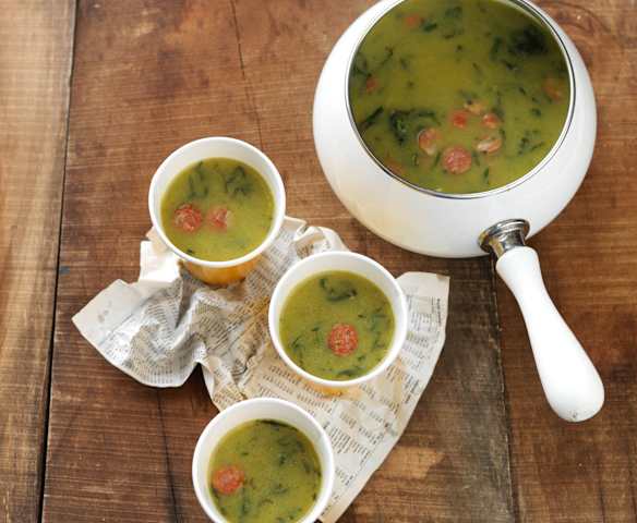 Caldo-verde sem batata
