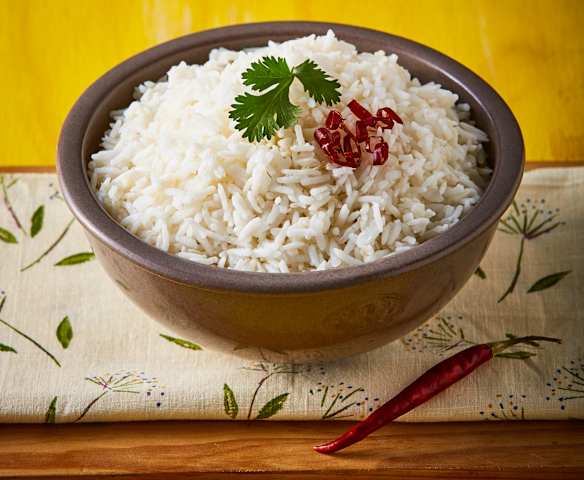 Arroz jazmín con coco