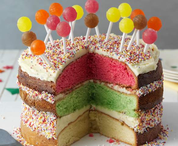 Party-pops cake