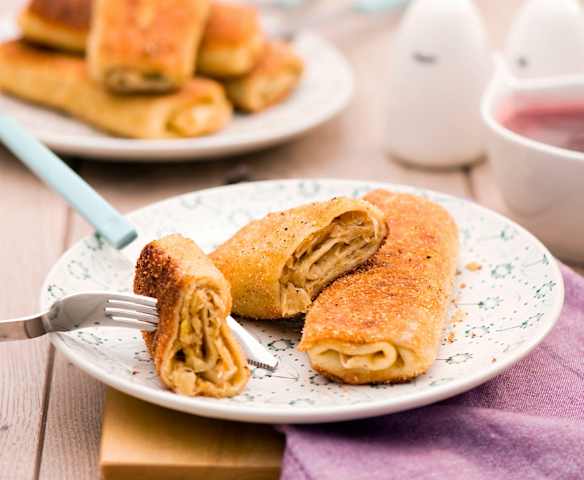 Krokiety z grzybami i kapustą