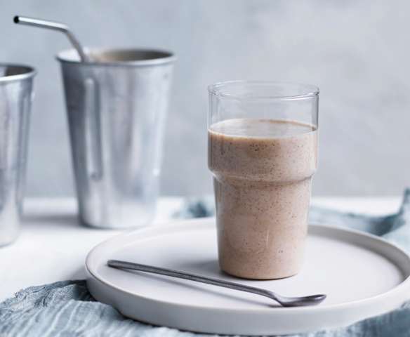 Banana caramel thickshake (Toddlers and beyond)