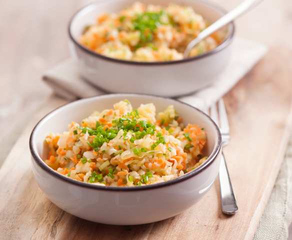 Surówka z kalarepy i marchewki