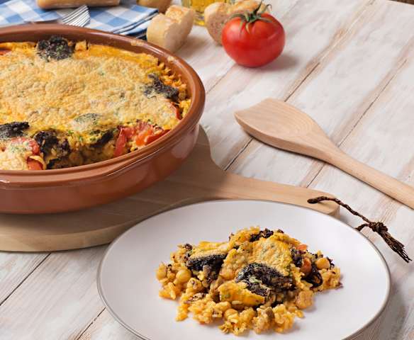 Arroz con costra