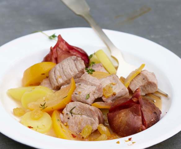 Sucré salé de porc aux figues Sucré salé de porc aux figues