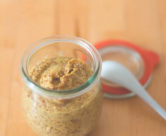 Grobkörniger Cidre-Senf