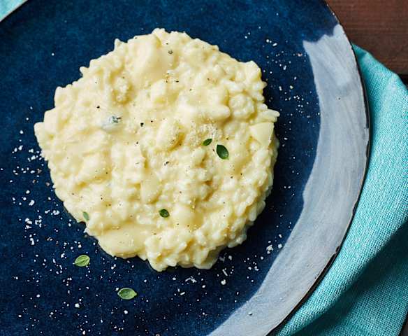 Risotto ai 4 formaggi (per 1 persona)