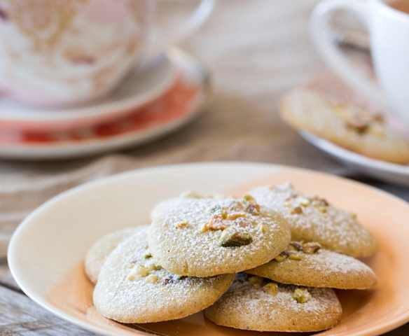Biscuits mous à la pistache