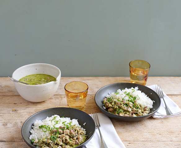 Veal Sweetbreads with Green Onions