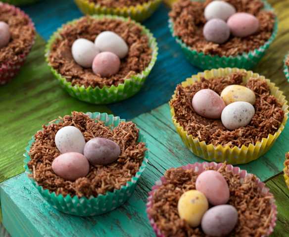 Chocolate Easter Nests