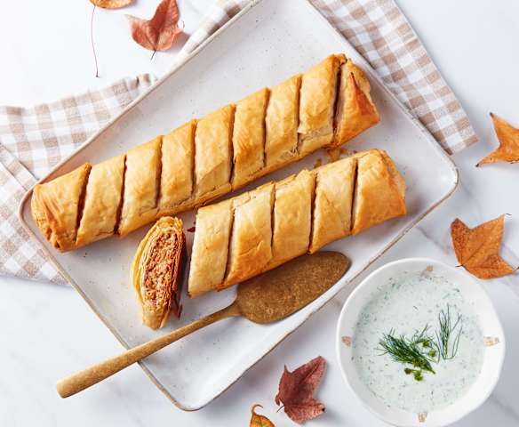 Pork Gyro Phyllo Rolls Pork Gyro Phyllo Rolls