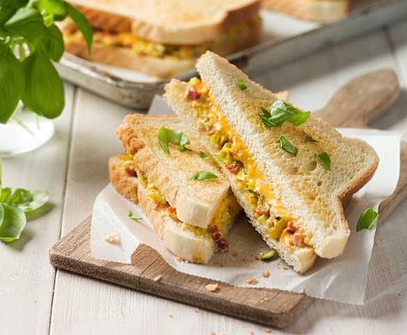 Gemüsetoast mit RUPP Big Toast