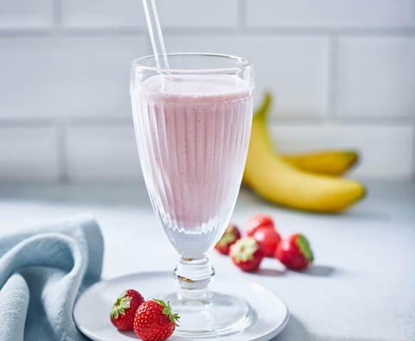 Erdbeer-Bananen-Shake