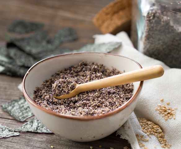 Gomashio con alga nori