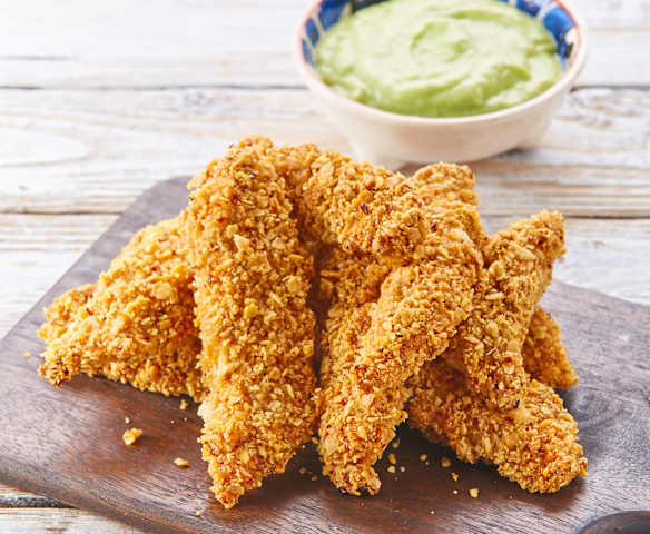 Dedos de pollo horneados