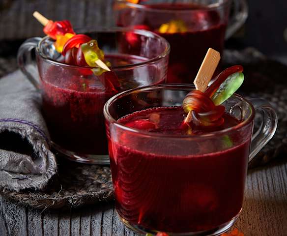 Kinderpunsch mit Gummibärchen