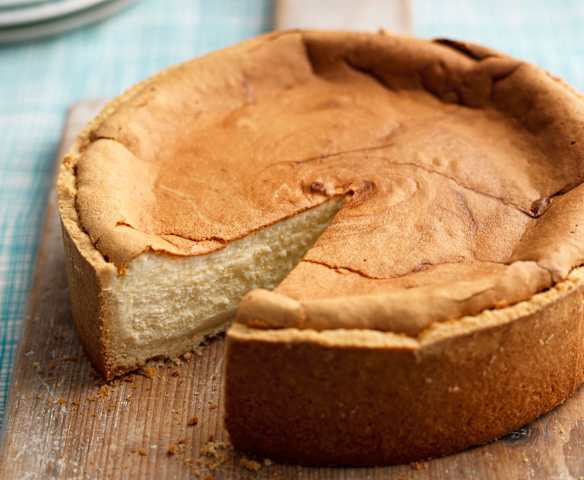 Cheesecake à la vanille cuit