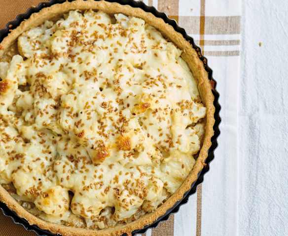Quiche de couve-flor