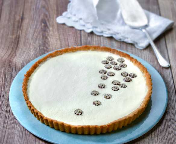 Crostata mascarpone e gianduia