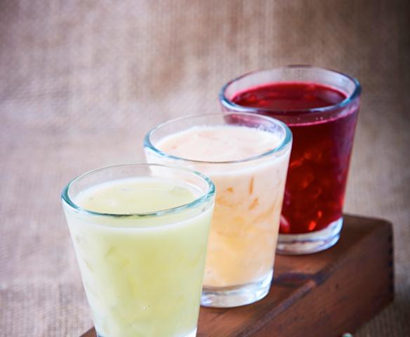 Agua de jamaica y tuna Agua de jamaica y tuna