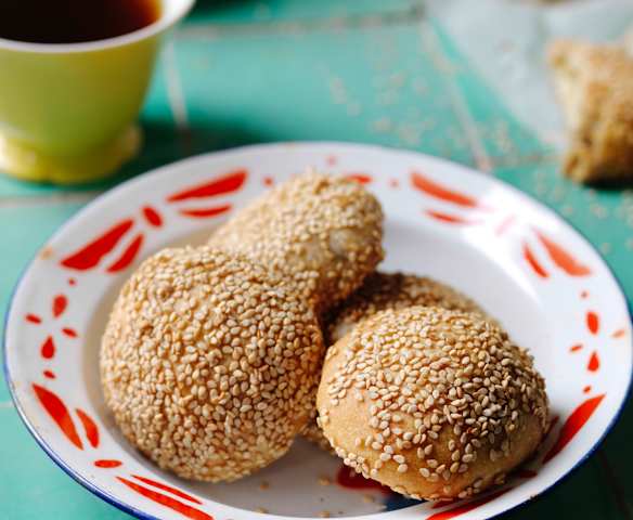Pãezinhos recheados com cogumelos