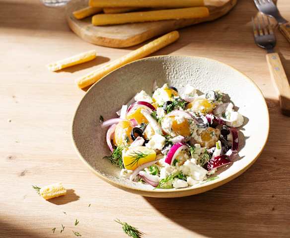 Ensalada griega de patata