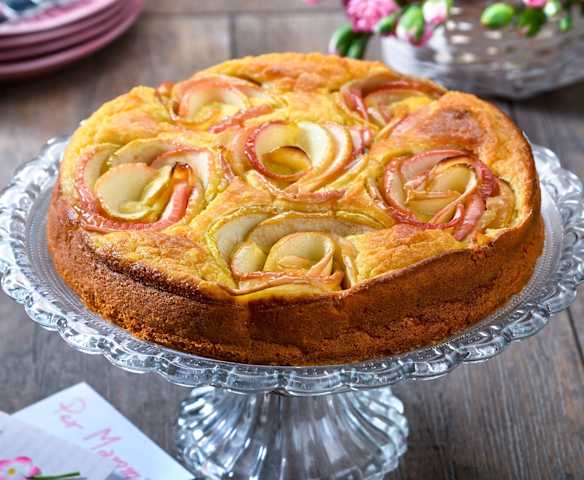 Torta di rose di mele