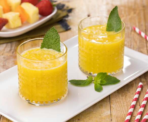 Aperitivo analcolico al mango