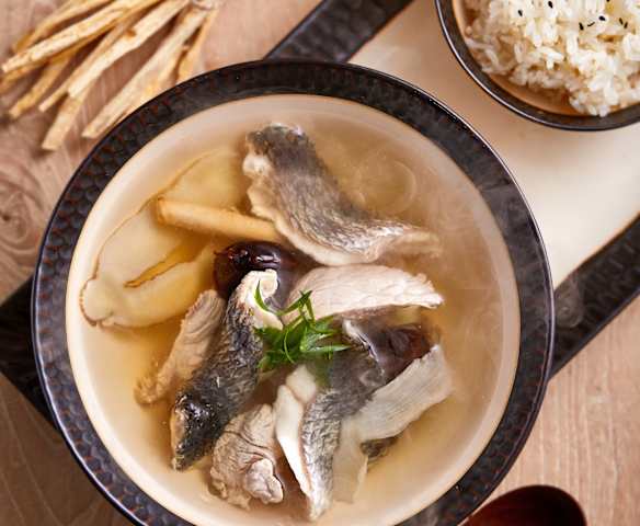 沙参玉竹黑鱼汤